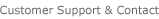Customer Support & Contact