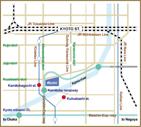 ACCESS MAP Head Office
