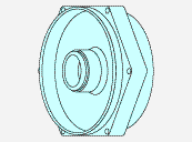 Electrical Power Steering Motor Front Cover